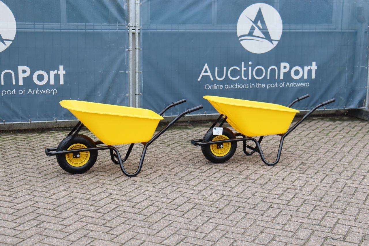 Set of 90L wheelbarrows New