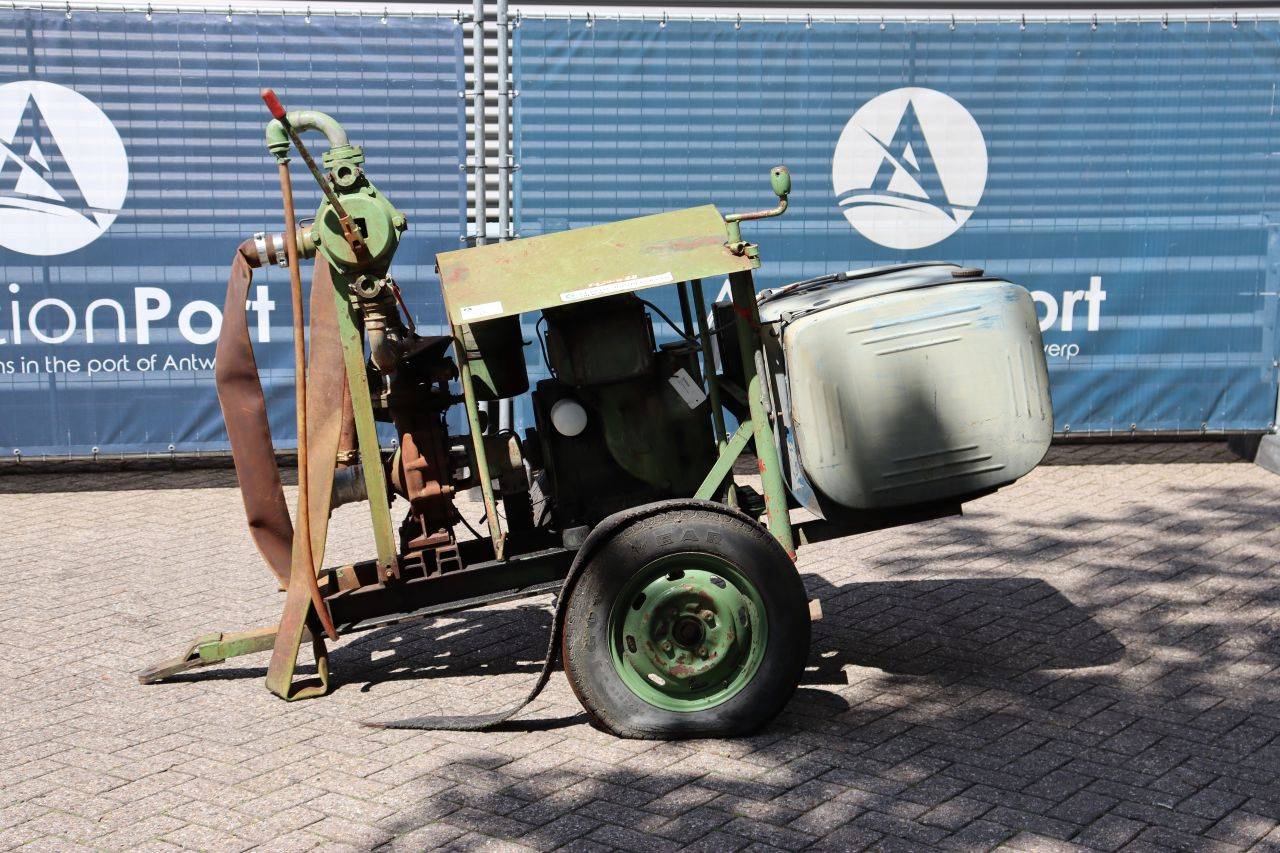 Mobile irrigation pump Diesel 27 hp