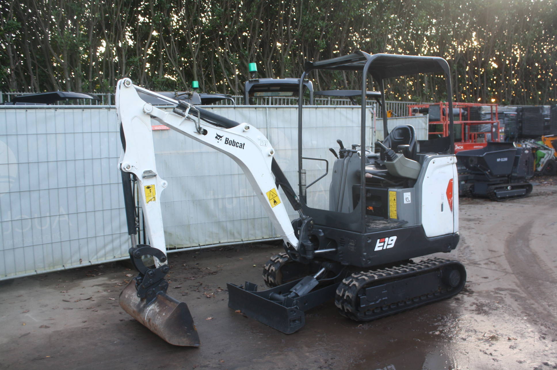 Minigraver Bobcat E19 Diesel 2016