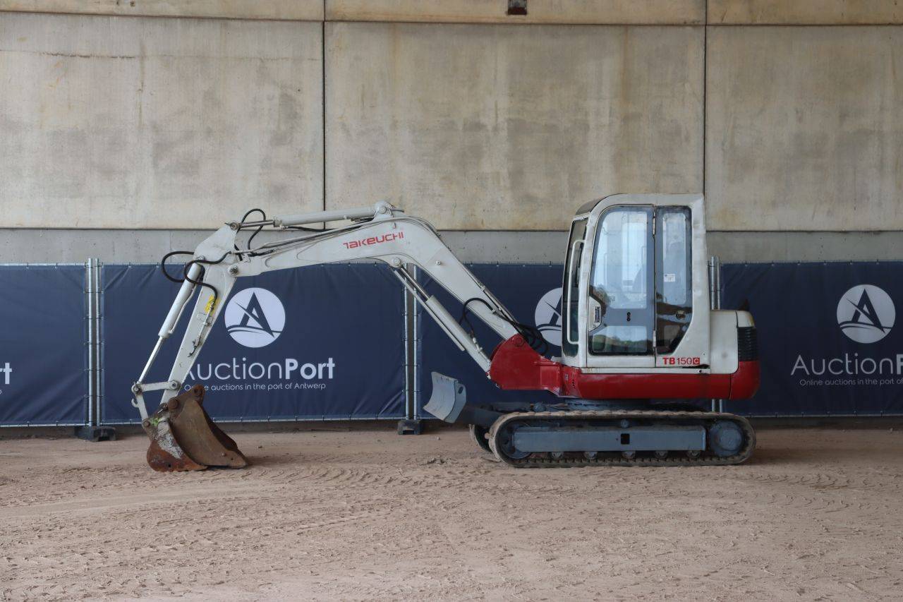 Escavatore cingolato Takeuchi TB150C Diesel 2012