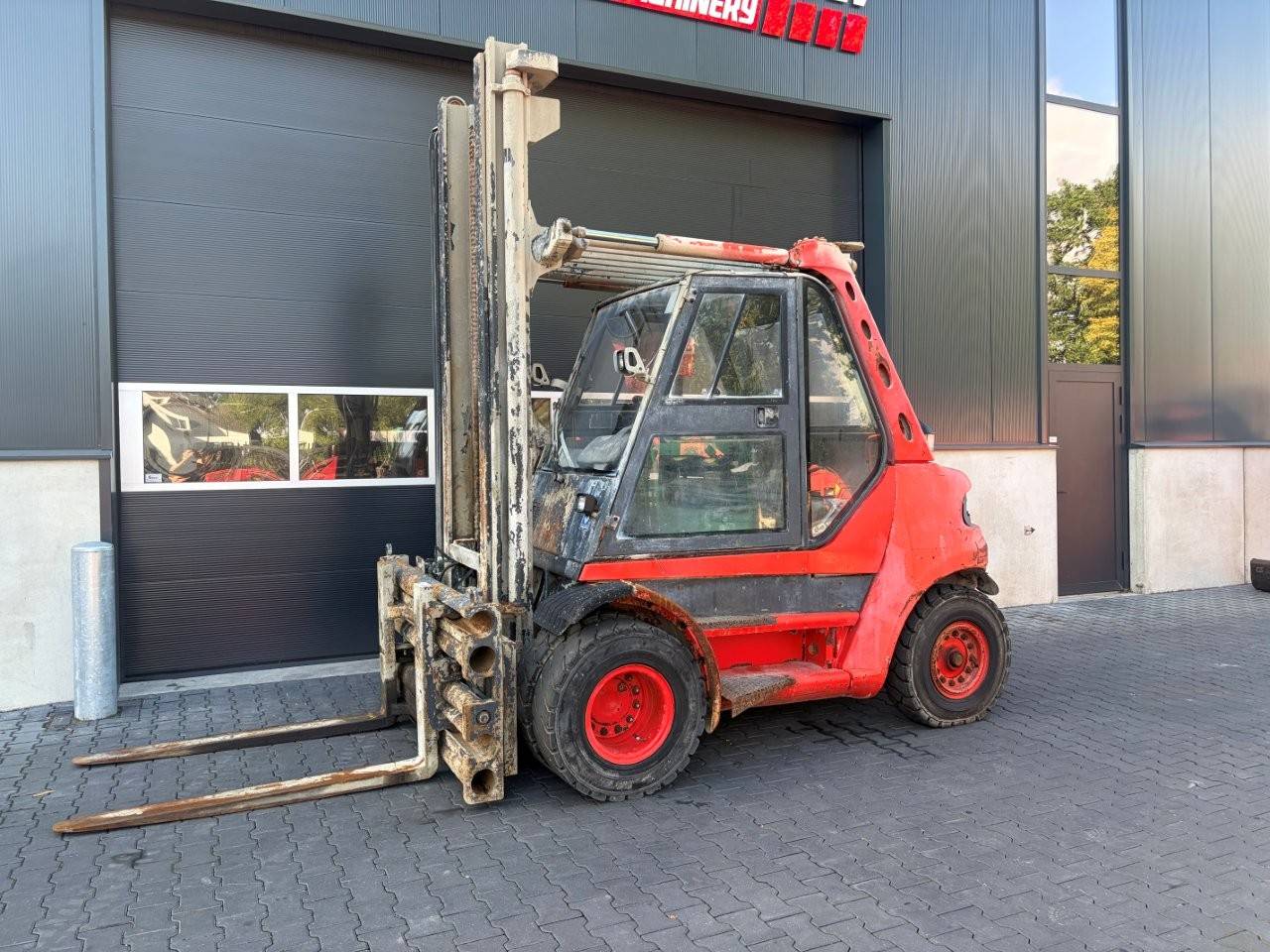 Ruw-Terreinheftruck Linde H80D Diesel 8000kg 2007