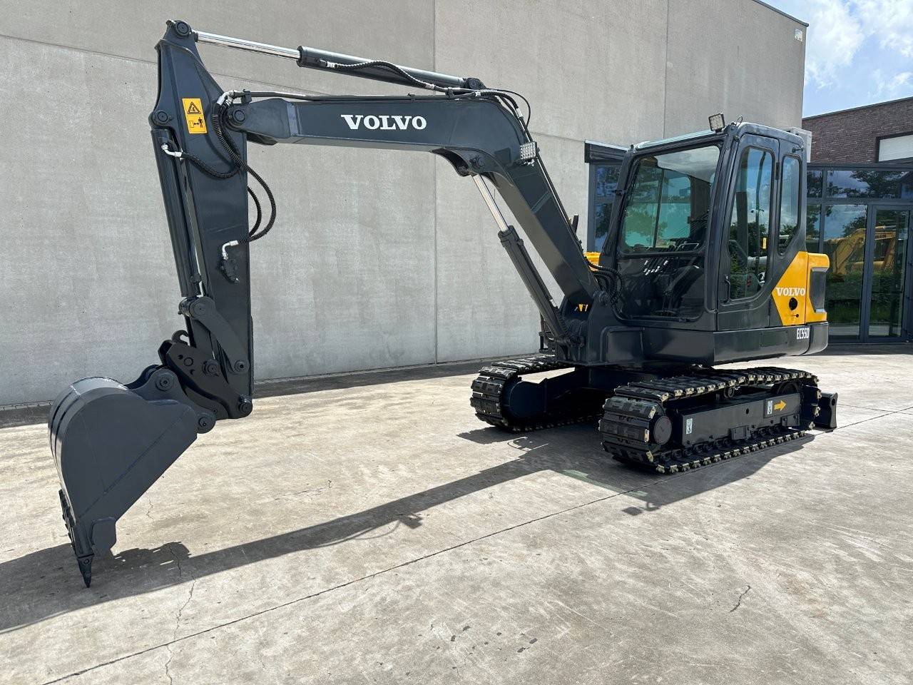 Midigraafmachine Volvo EC55D Diesel 2017