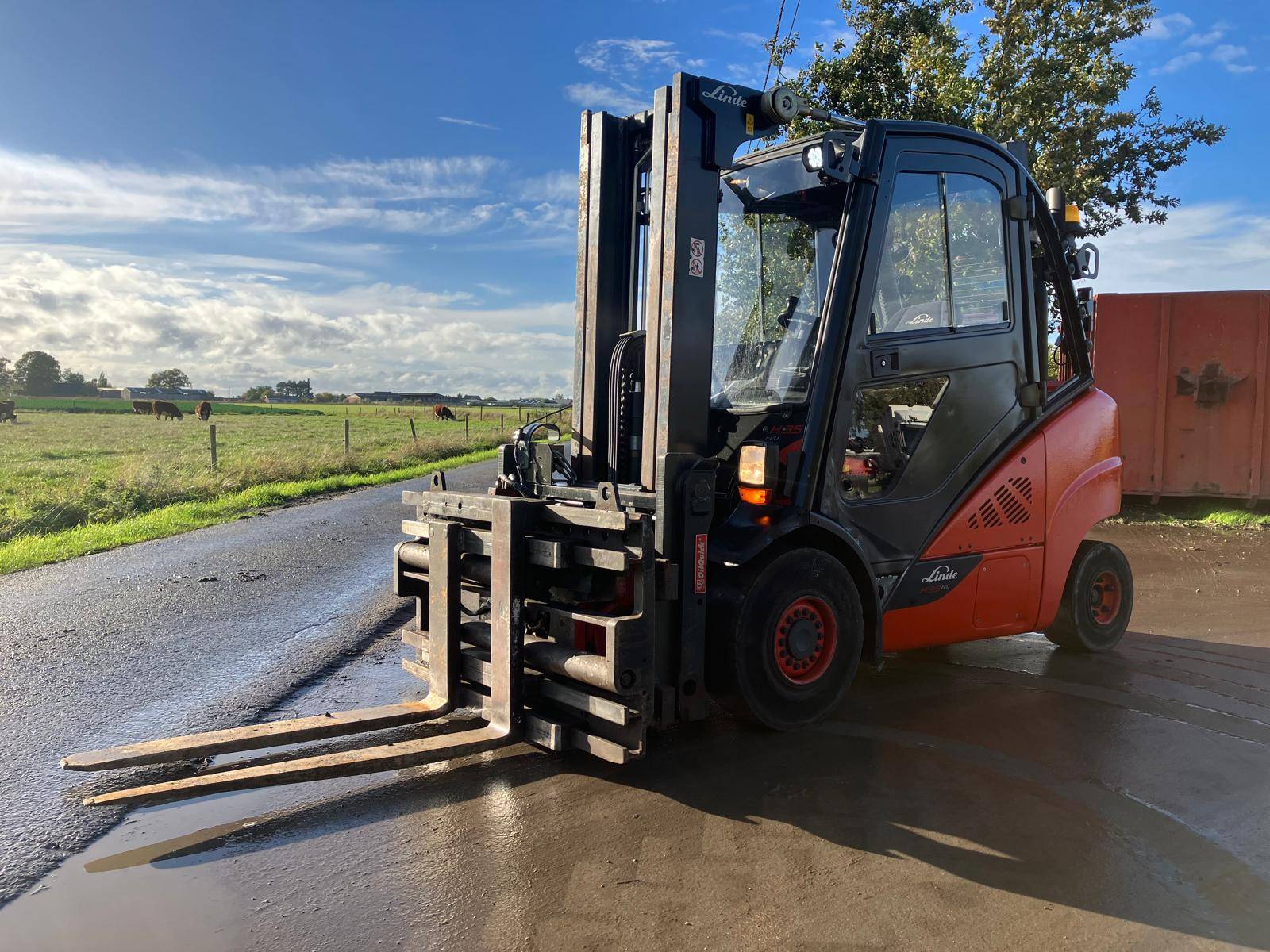 Forklift Linde H35T-02 LPG 3500kg 2016