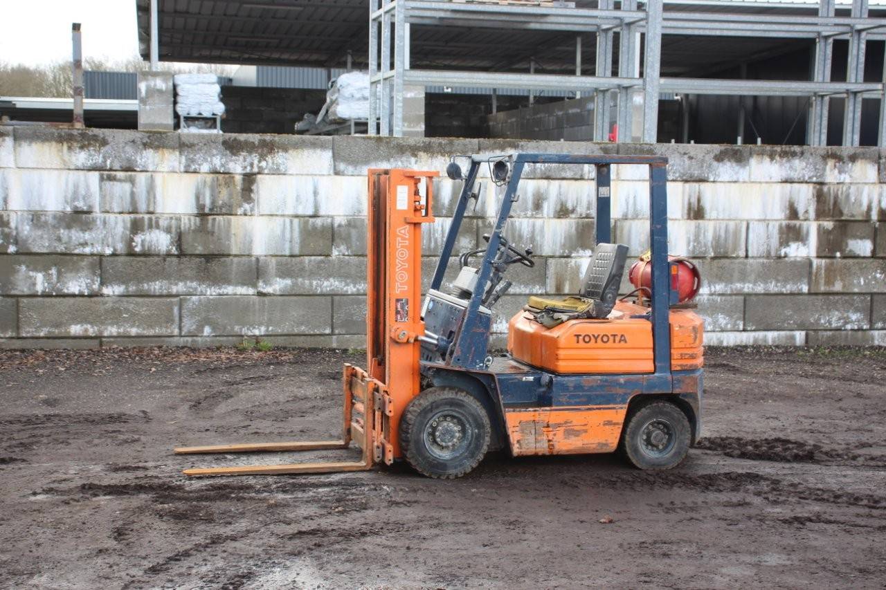 Heftruck Toyota 5FG18 LPG 1750kg 3.3m 1987