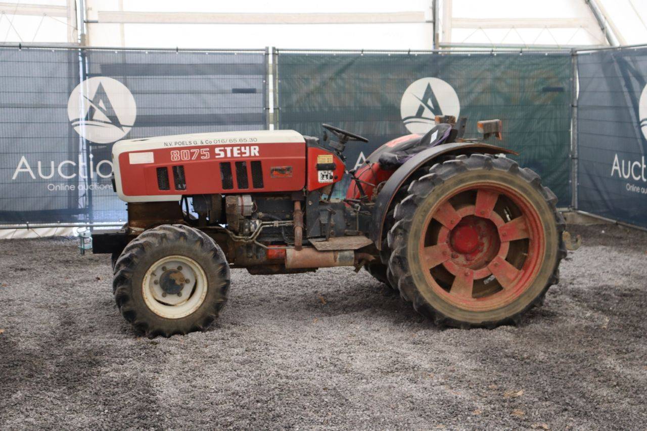 Narrow gauge tractor Steyr 8075A Diesel 64hp (Margin)