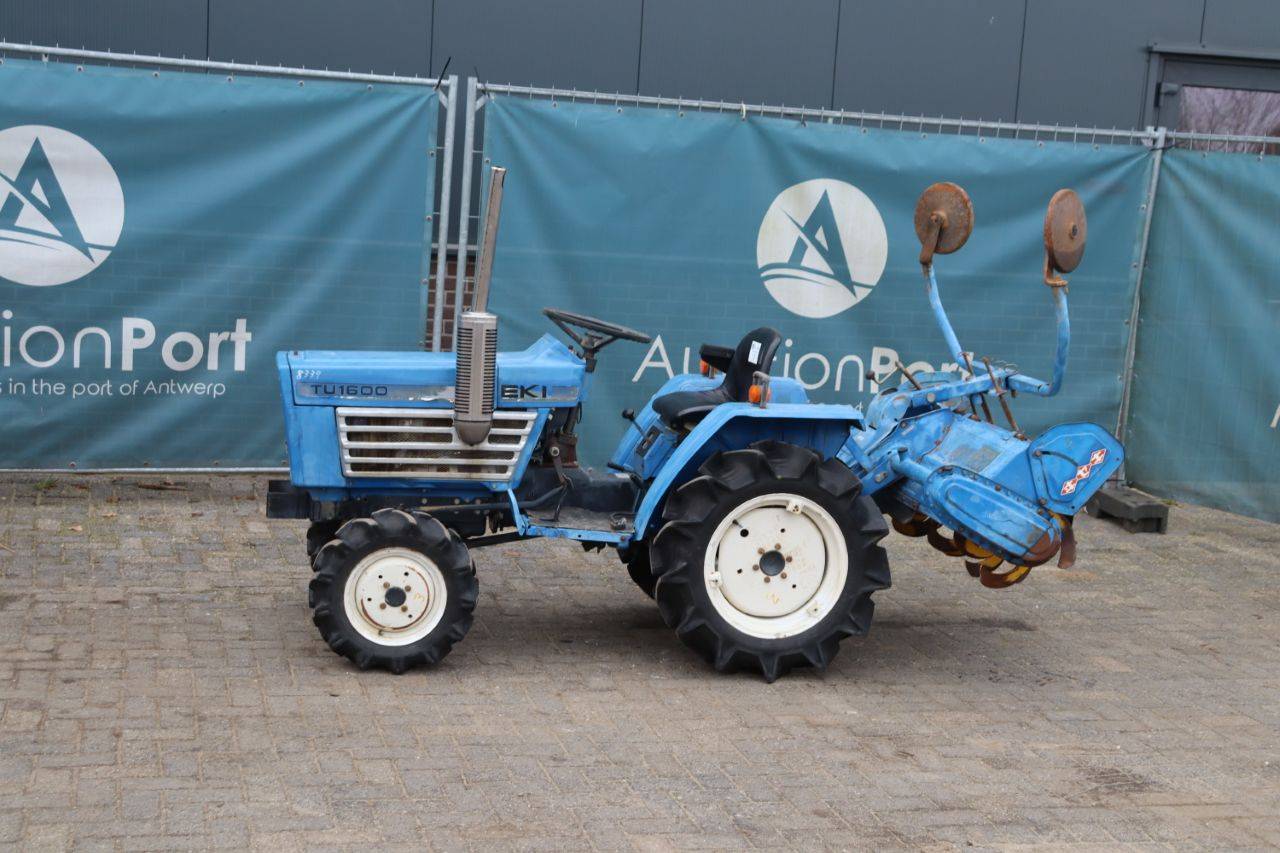 Mini tractor Iseki TU1600 Diesel 16hp with cultivator | Auctio
