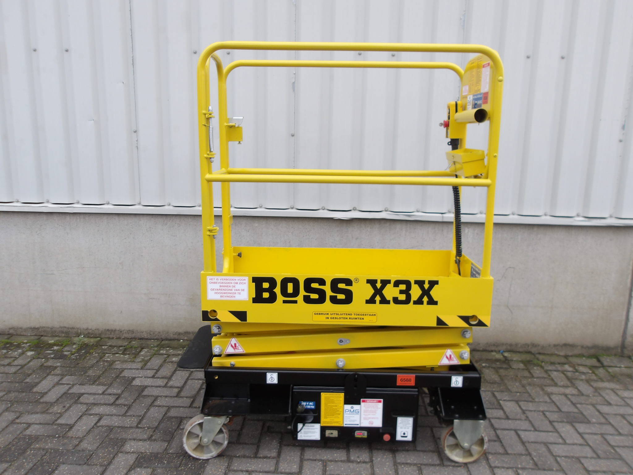 Boss X3X 5.20m Electric Scissor Lift 2019