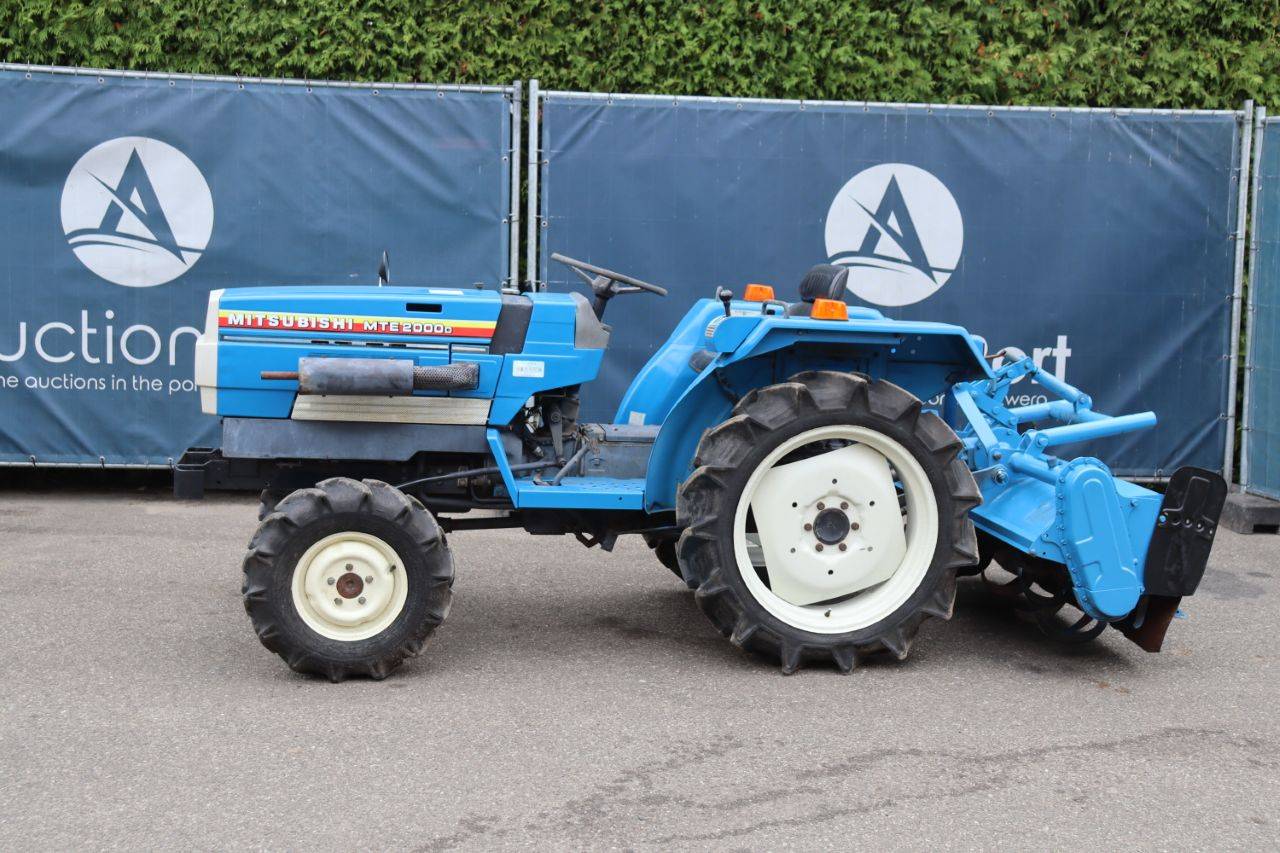 Mini tractor Mitsubishi MTE2000D Diesel 20hp with tiller Mitsubishi PT362S