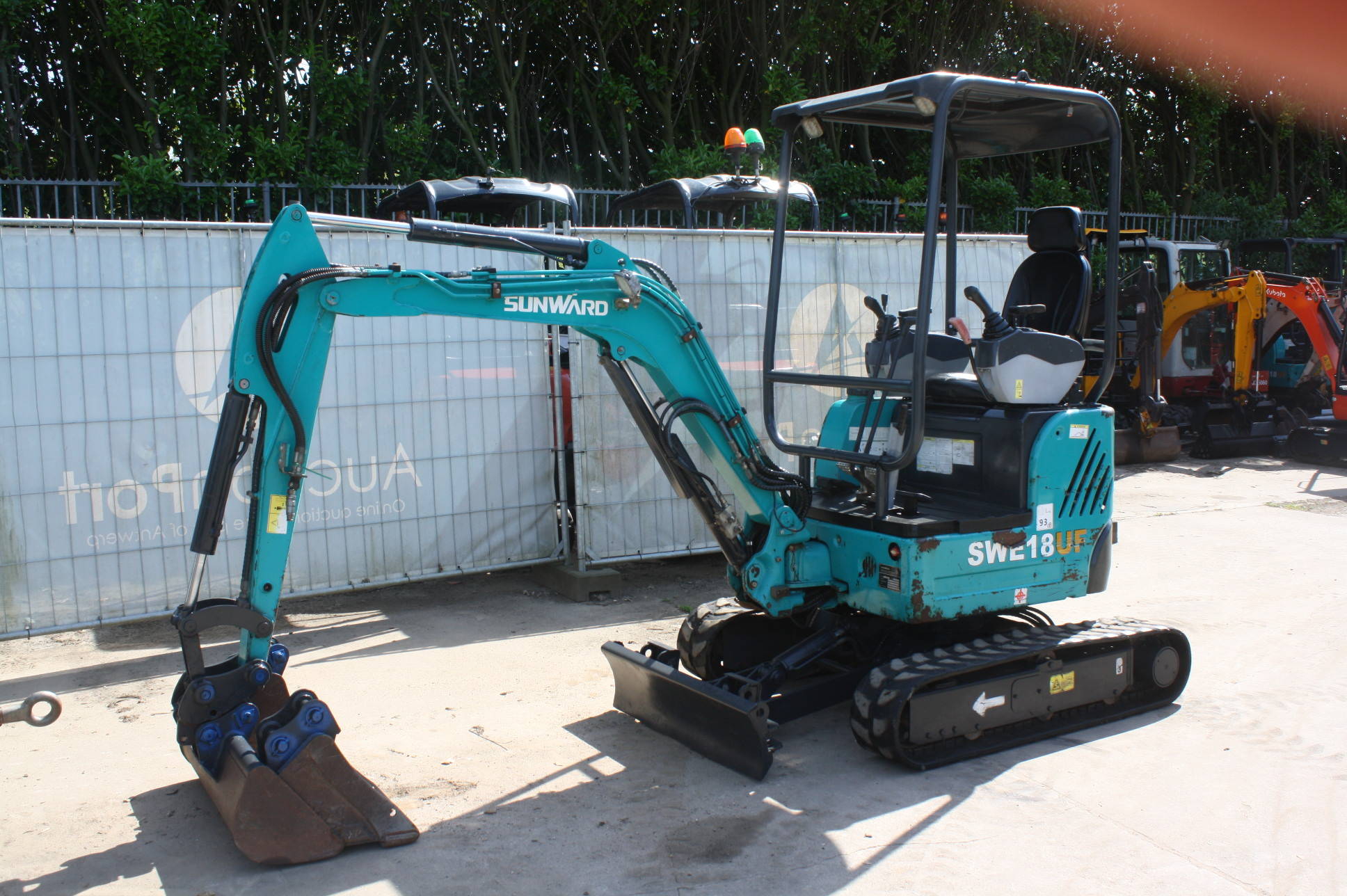 Mini excavator Sunward SWE18UF Diesel 13kW 2021