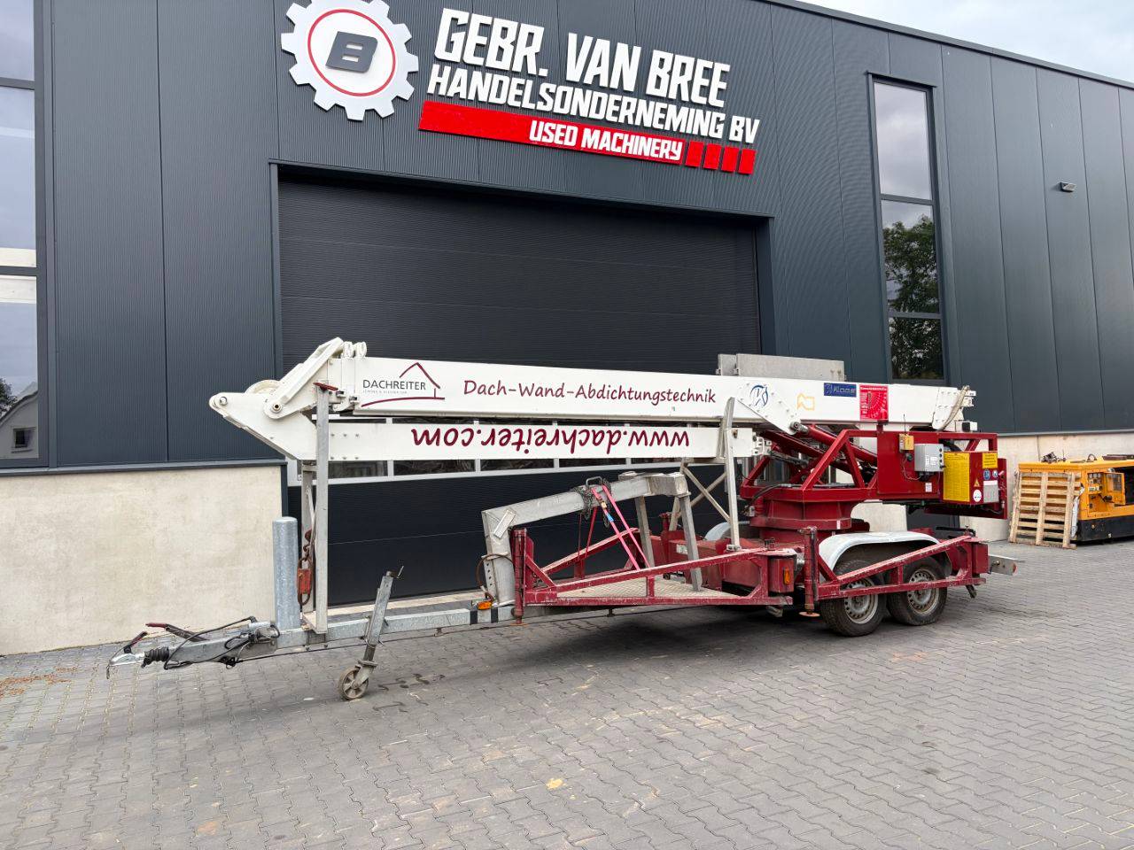 Trailer crane Klaas K17-24K Petrol 24m 2007