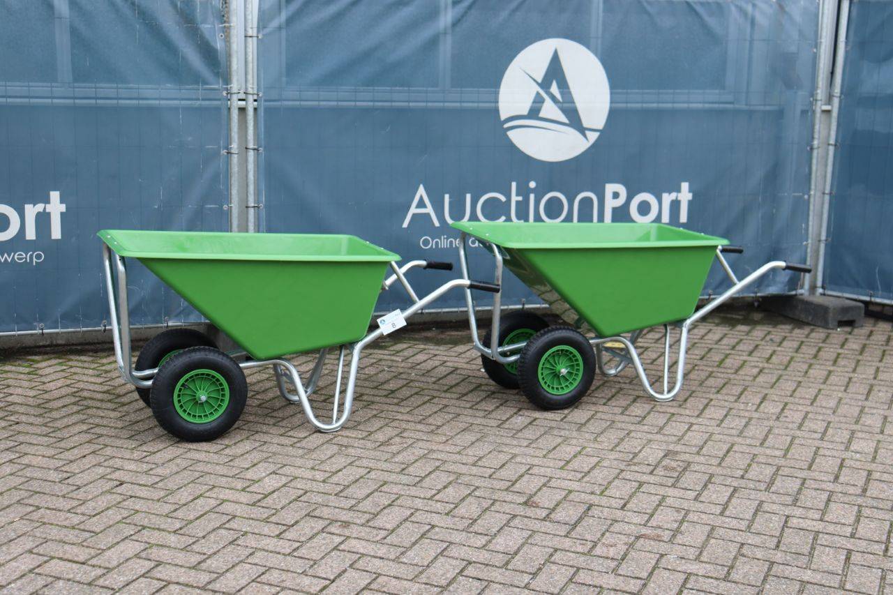 Set of wheelbarrows 160L New