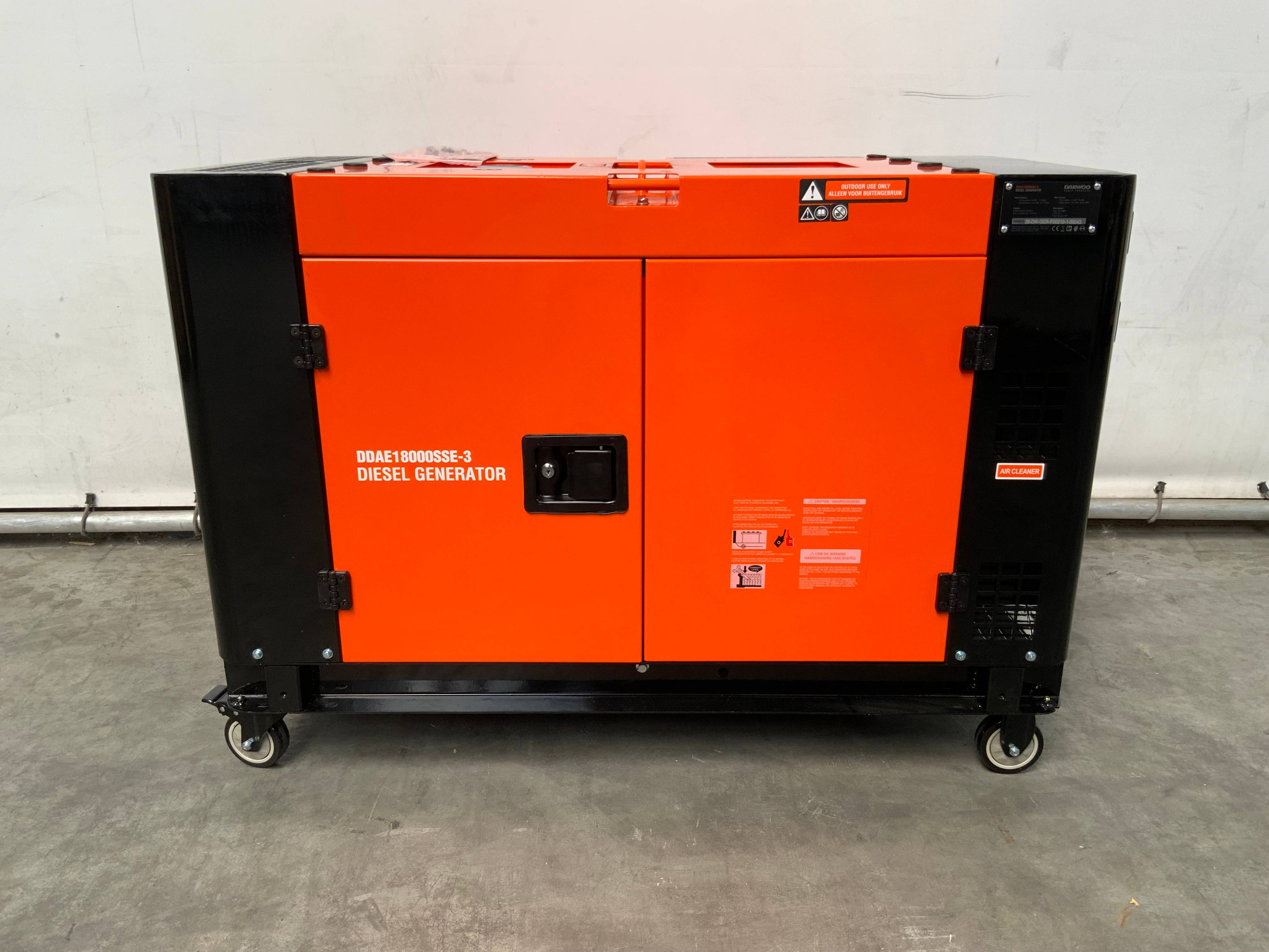 Daewoo DDAE18000SE-3 Diesel Generator 20kVA 2026 New