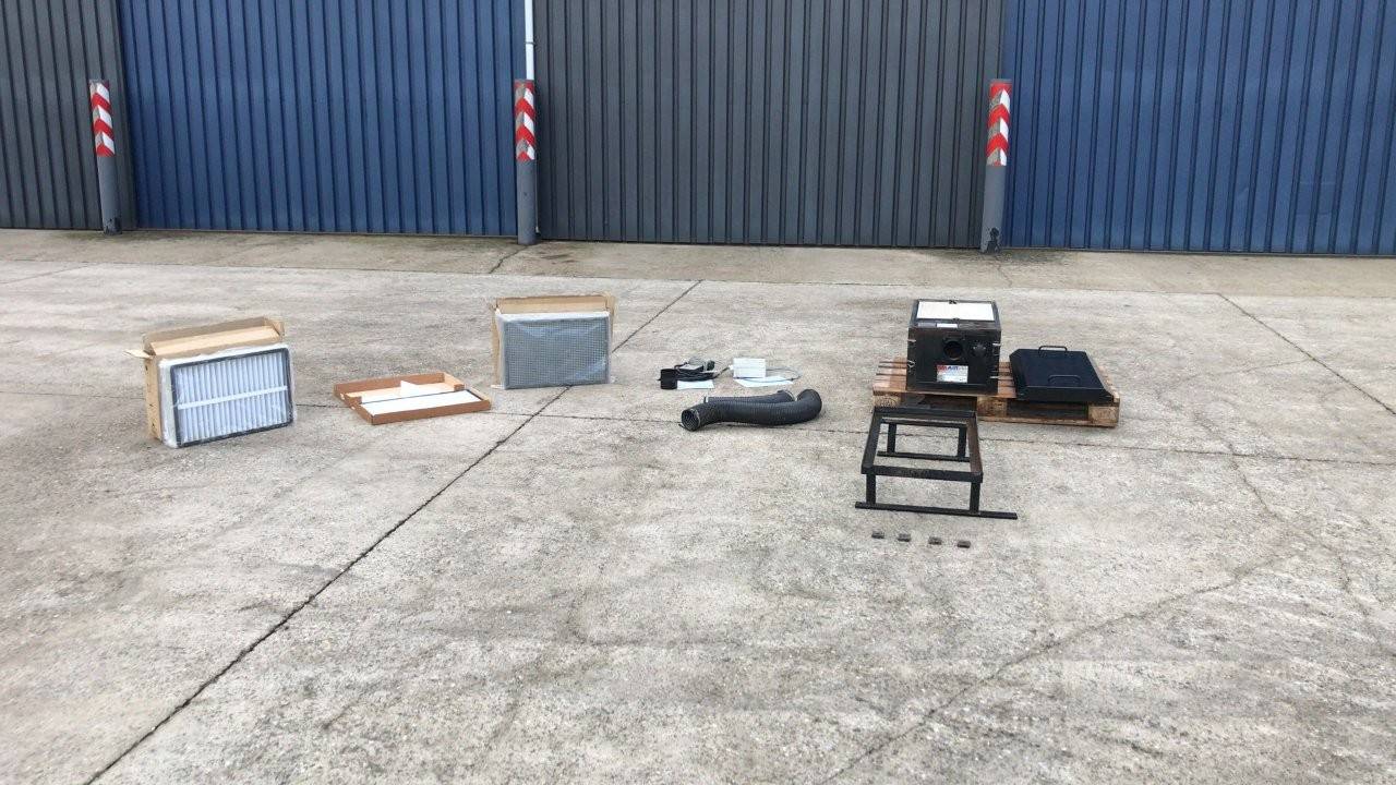 Unità di sovrapressione rimovibile Sistema di filtraggio dell'aria BM-Air MAO10