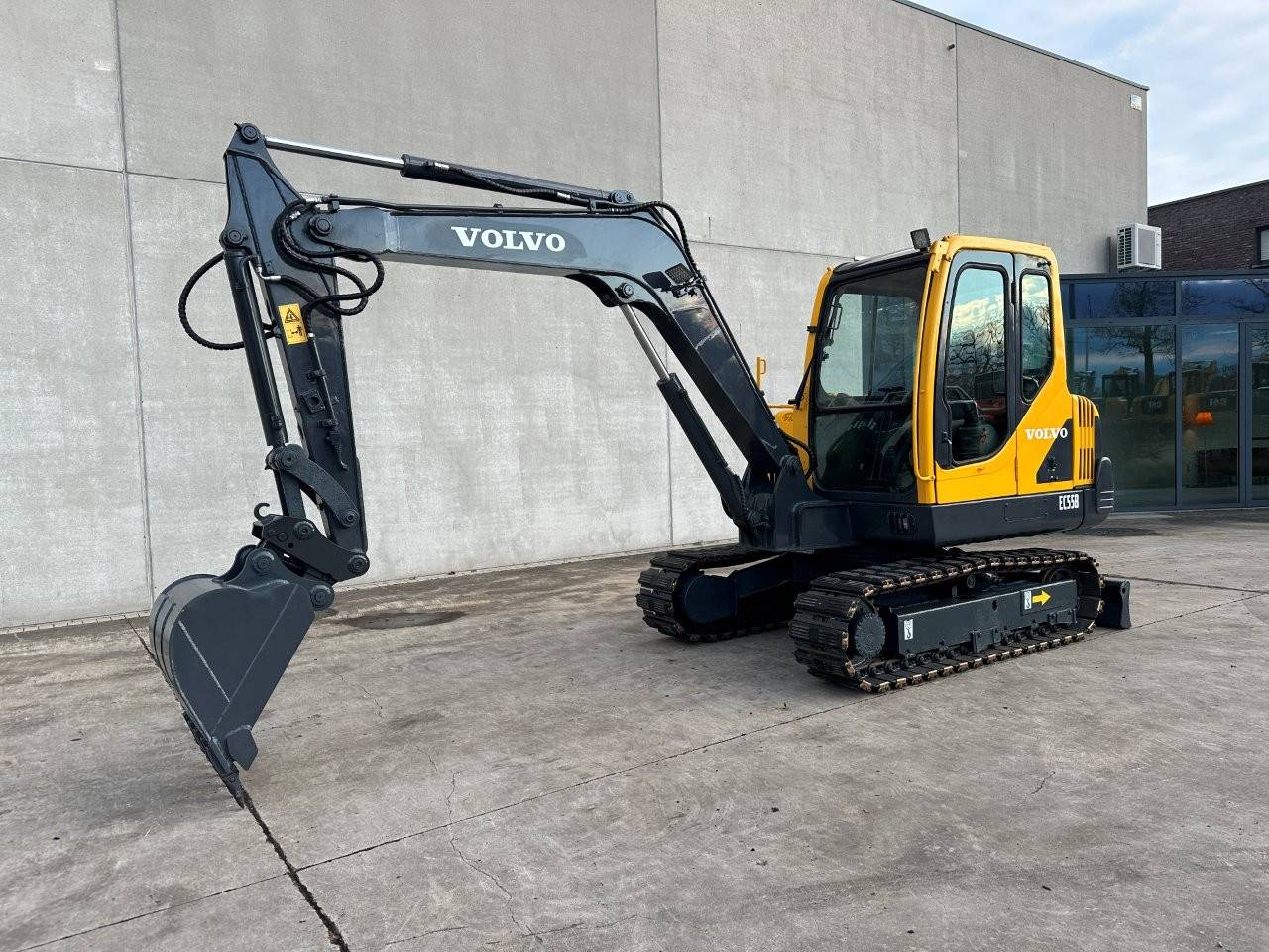 Crawler excavator Volvo EC55B Diesel 2012