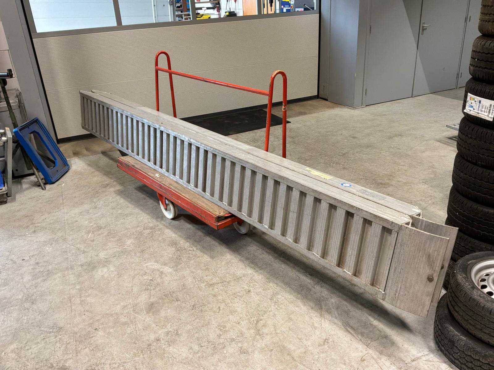 Aluminium ramp set