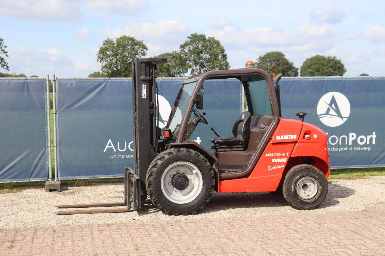 Carrello elevatore fuoristrada Manitou MH25-4T Buggie Diesel 2500 kg 4,3 m 2005