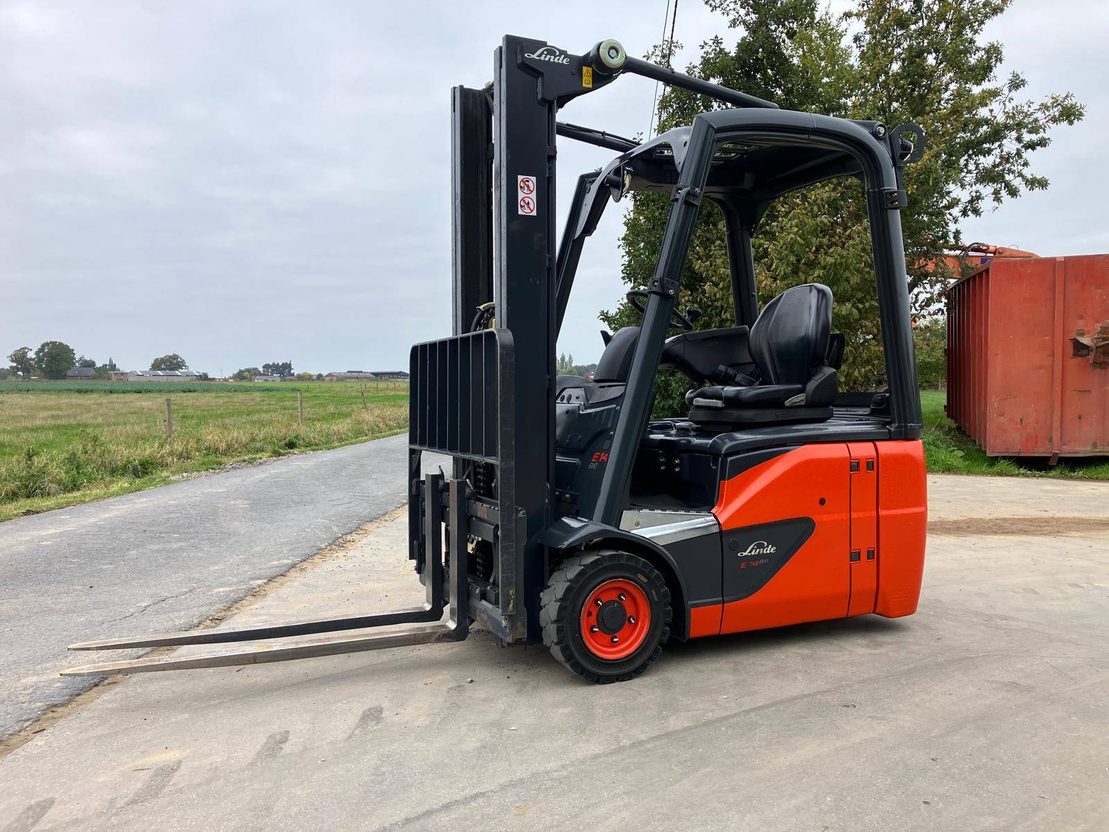 Forklift Linde E14-02 Electric 1400kg 2016