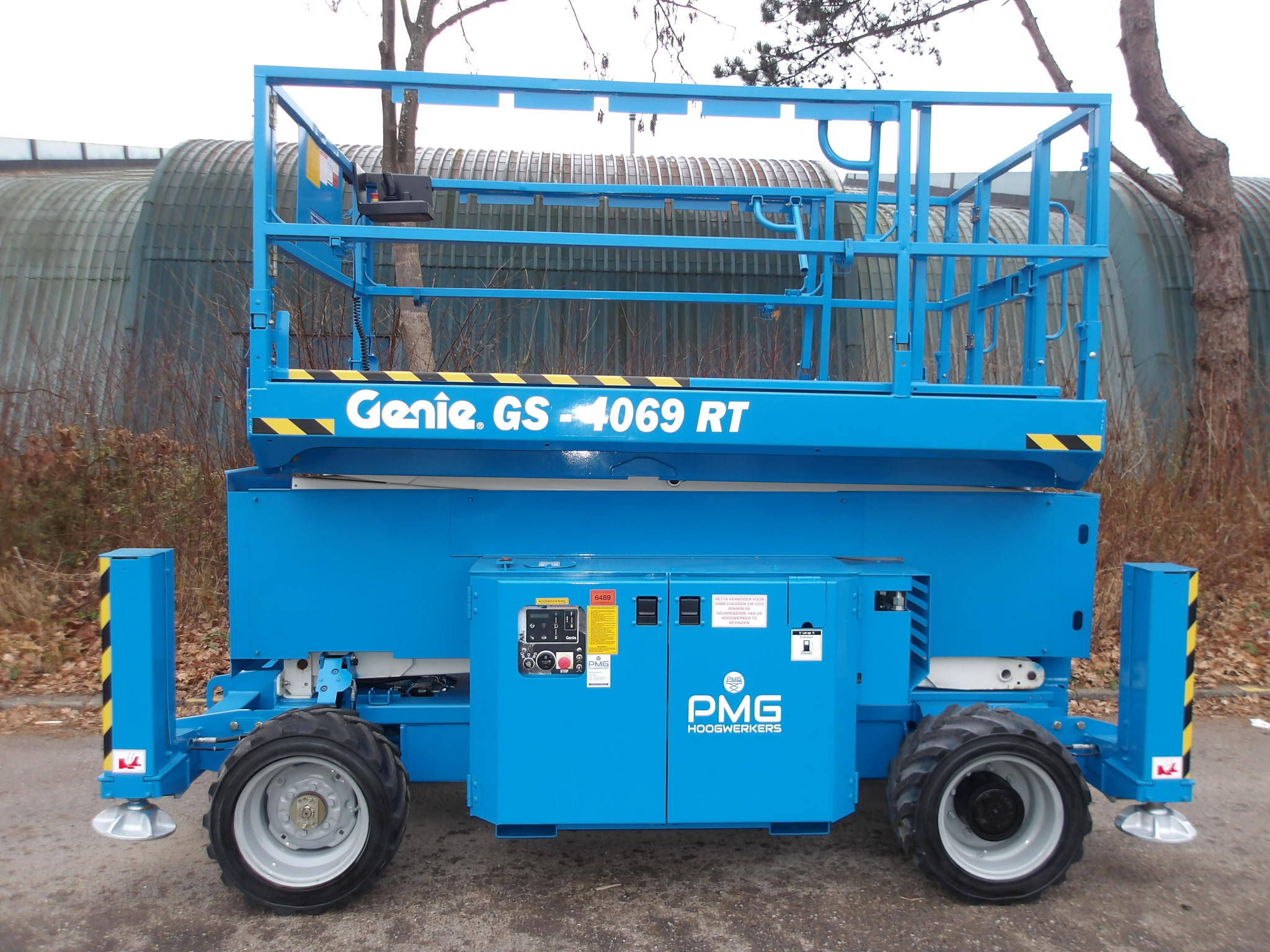 Rough Terrain Scissor Lift Genie GS-4069RT 14.3m Diesel 2017