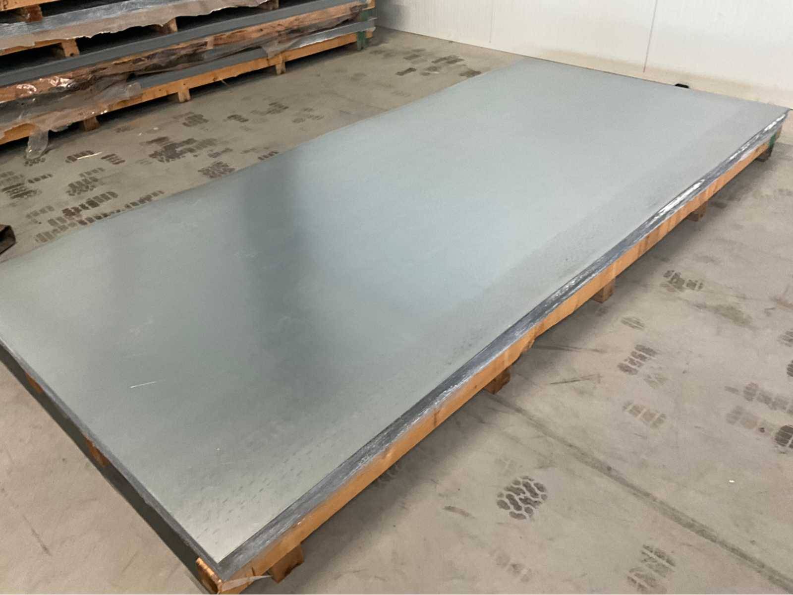 Galvanized steel plates 42 pieces New