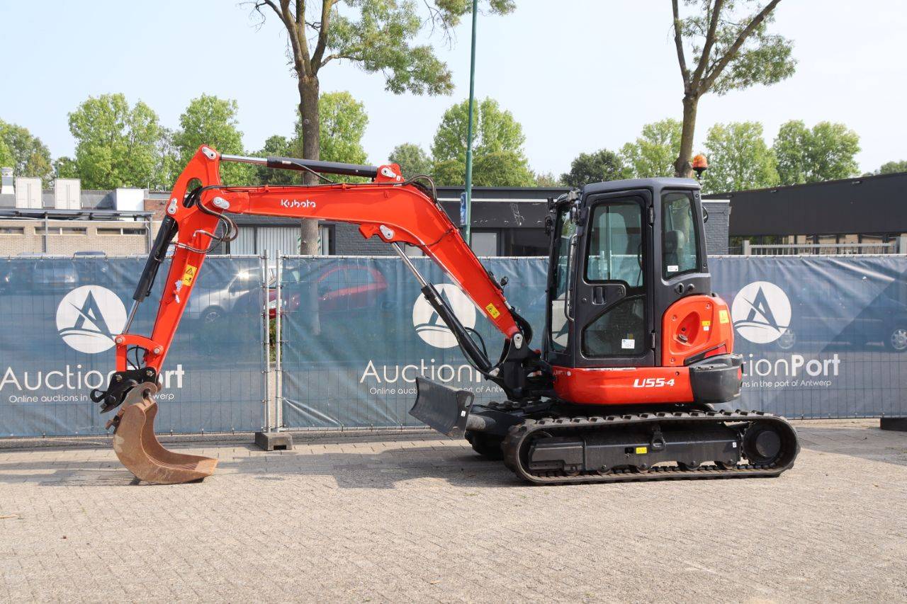 Crawler excavator Kubota U55-4 Diesel 33.8kW 2020