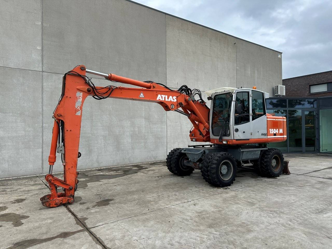 Tire crane Atlas 1504M Diesel 2004
