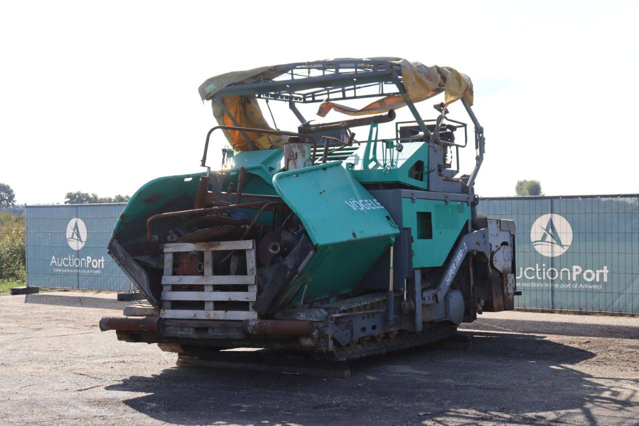 Asphalt paver Vogele SUPER 1800-1 Diesel 125kW 2004