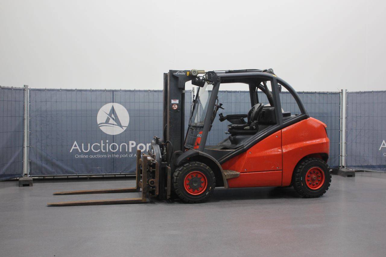 Forklift Linde H50D Diesel 5000kg 7m 2006