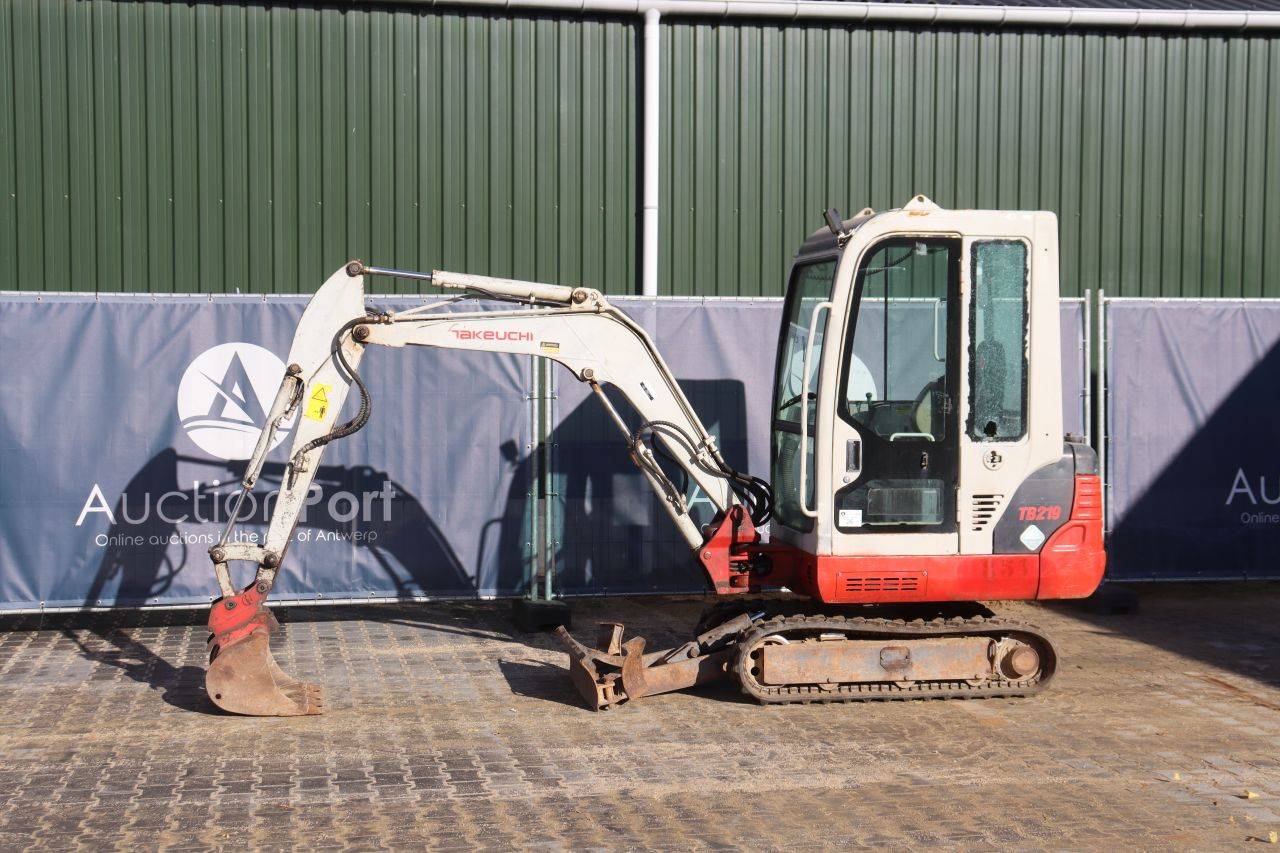 Minigraver Takeuchi TB219 Diesel 2014