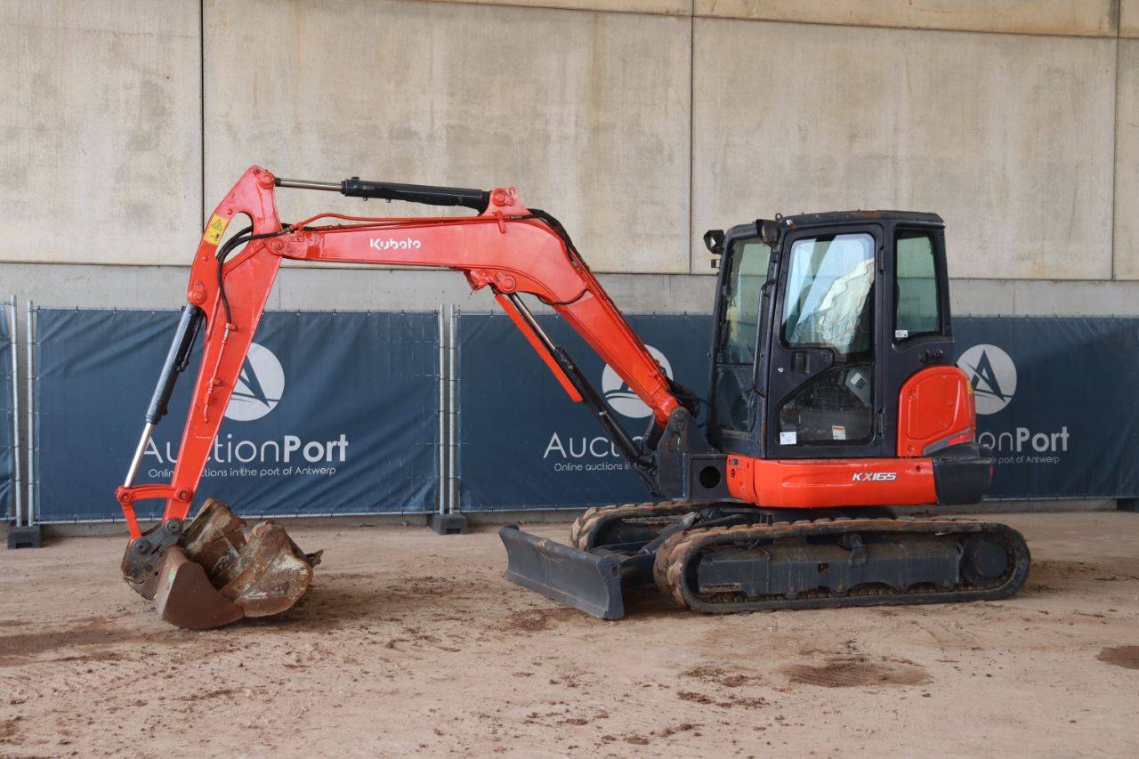 Crawler excavator Kubota KX165-5 Diesel 35.5kW 2015