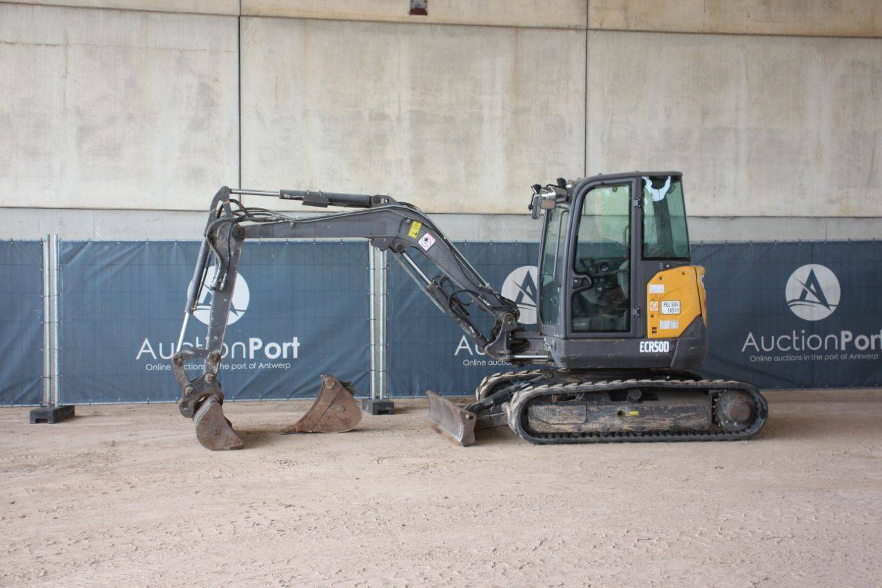 Crawler excavator Volvo ECR50D Diesel 31.2kW 2016
