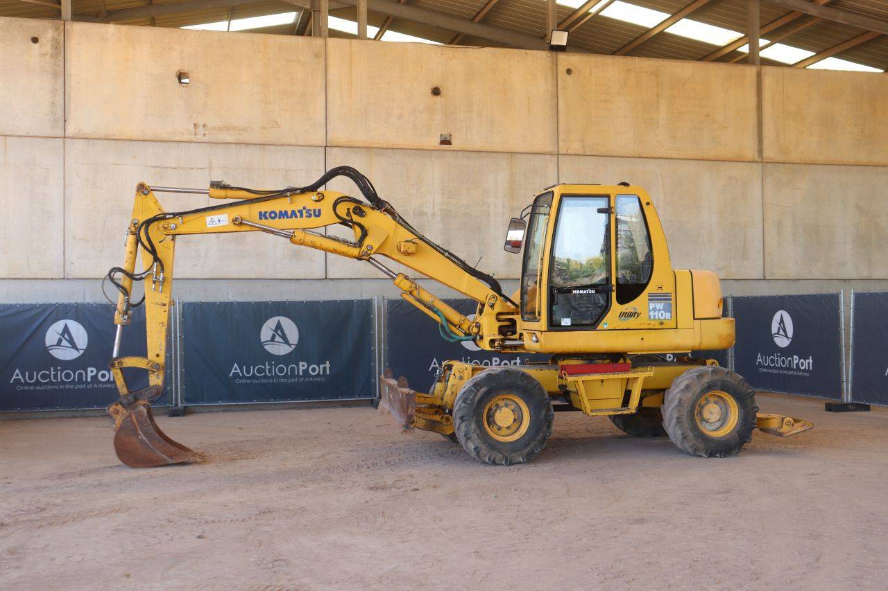Wielgraafmachine Komatsu PW110R Diesel 69kW 2005