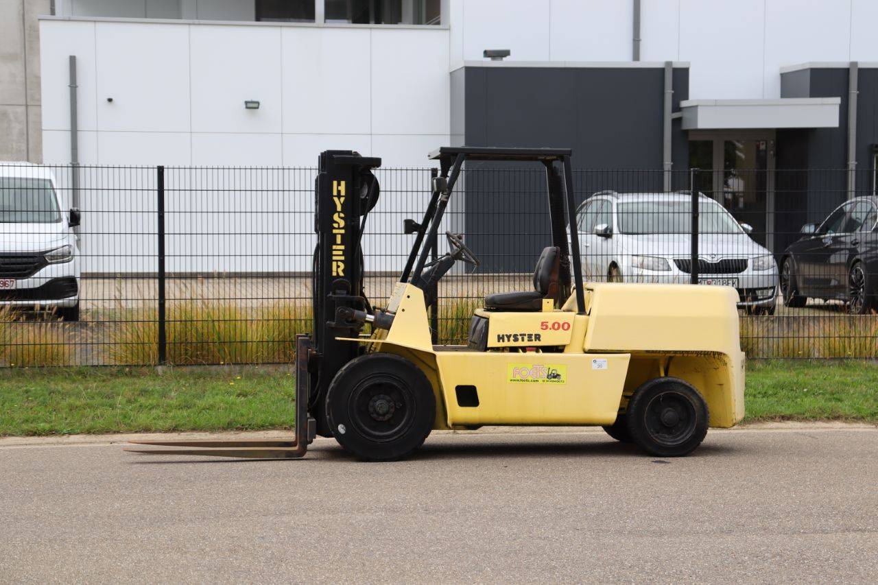 Heftruck Hyster H5.00XL Diesel 5000kg 4.12m 1997