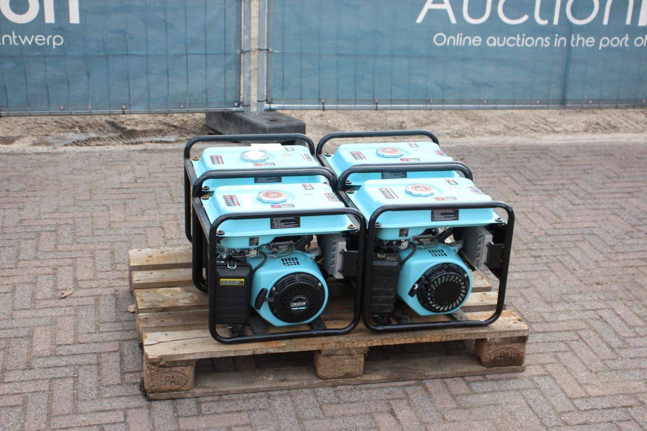 Batch of Lowenzahn LZ3500iGS Petrol Generators 3kVA 4 units New