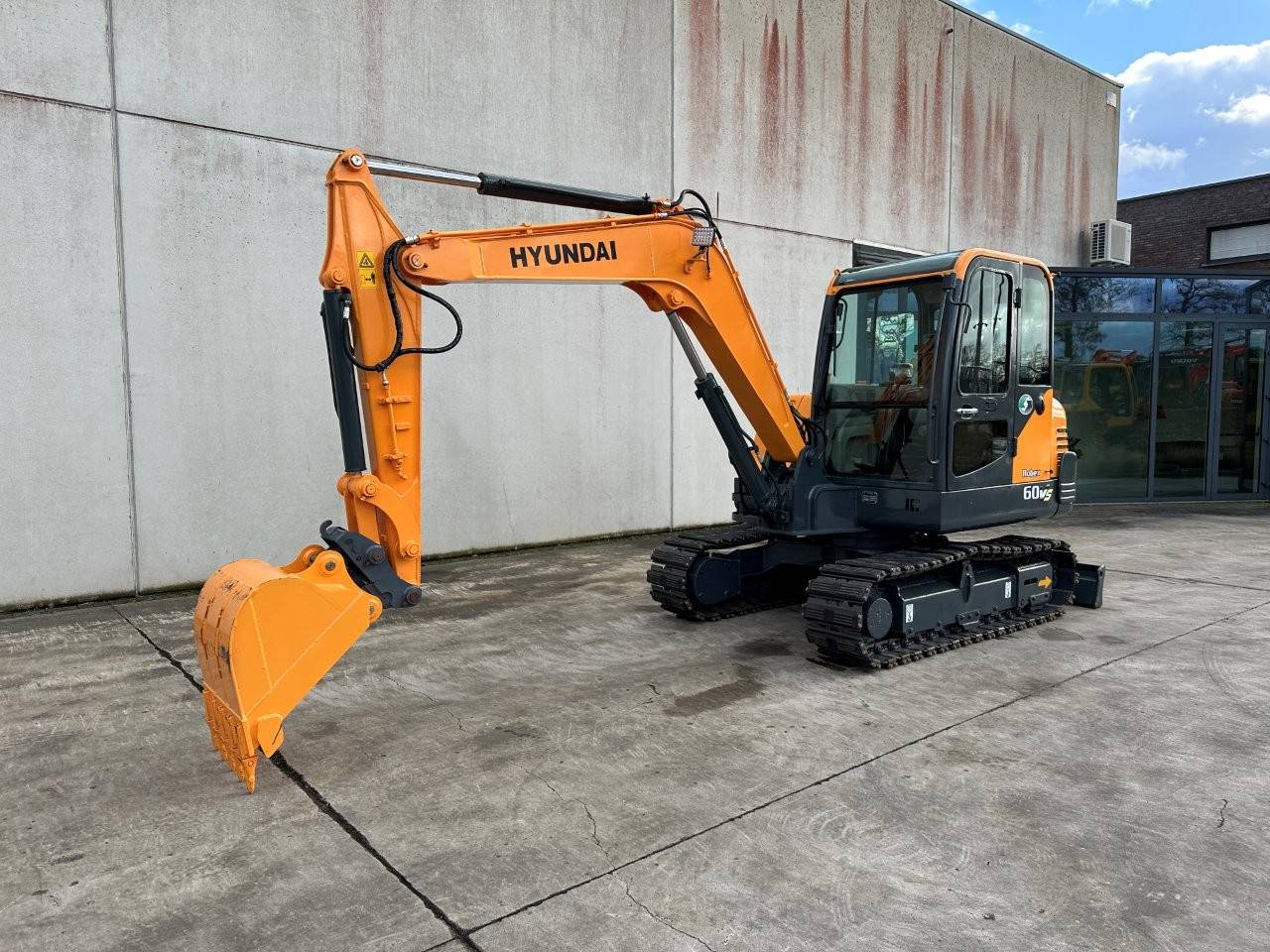 Crawler excavator Hyundai R60VS Diesel 2016