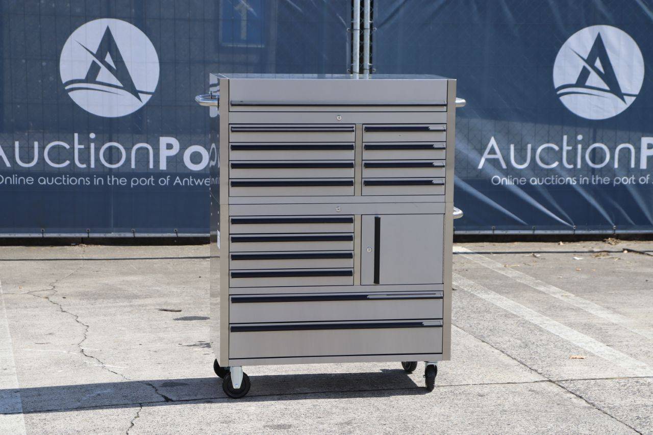 Tool trolley HTC4114W-2 New