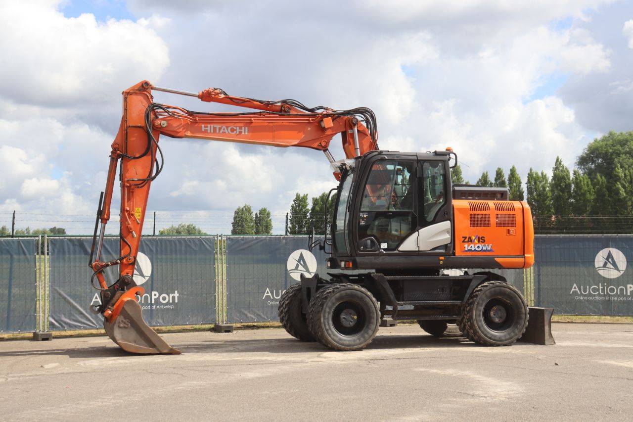 Wheel excavator Hitachi ZX140W-6 Diesel 105kW 2018