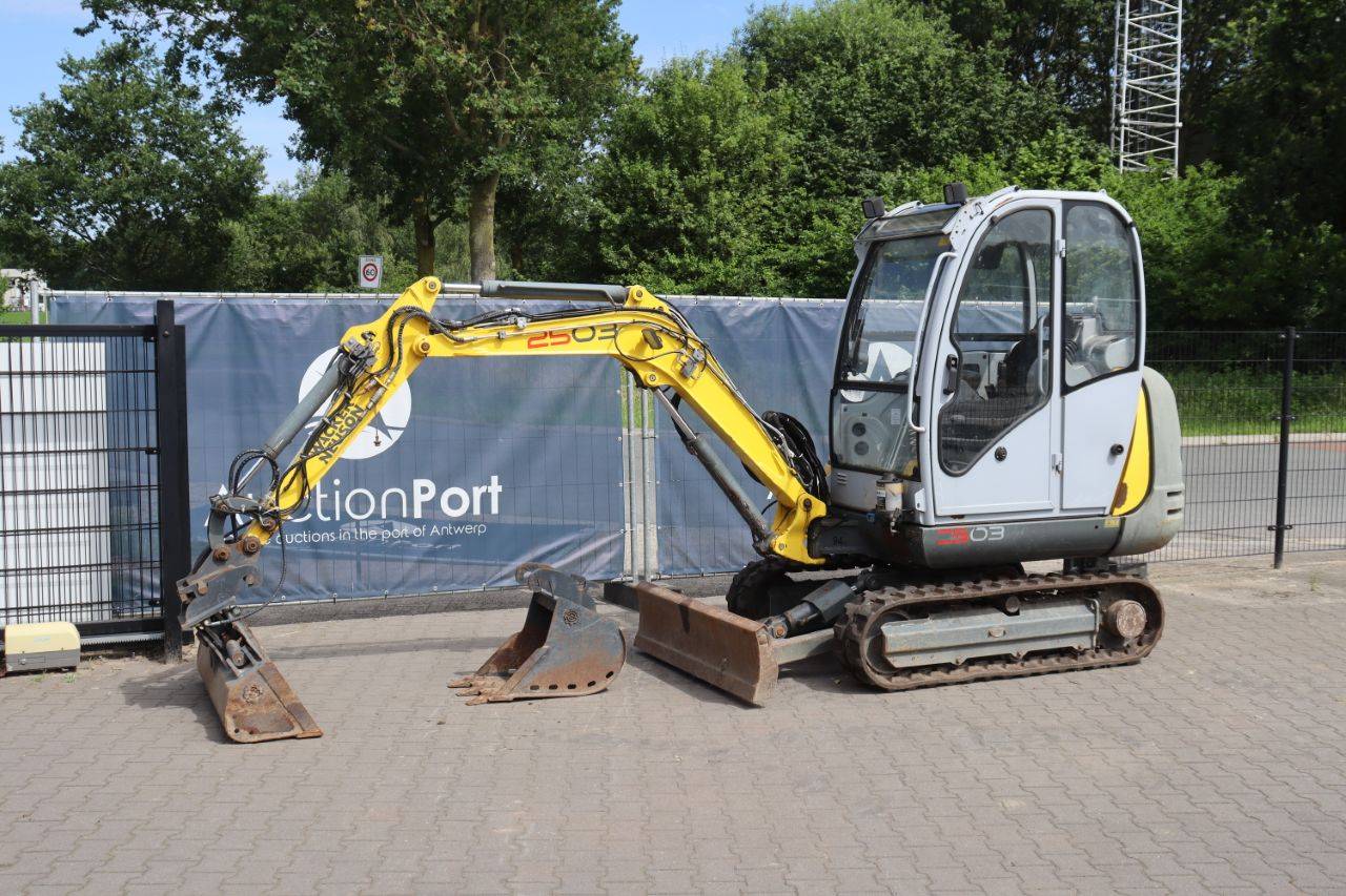 Wacker Neuson 2503 Crawler Excavator Diesel 19kW 2017