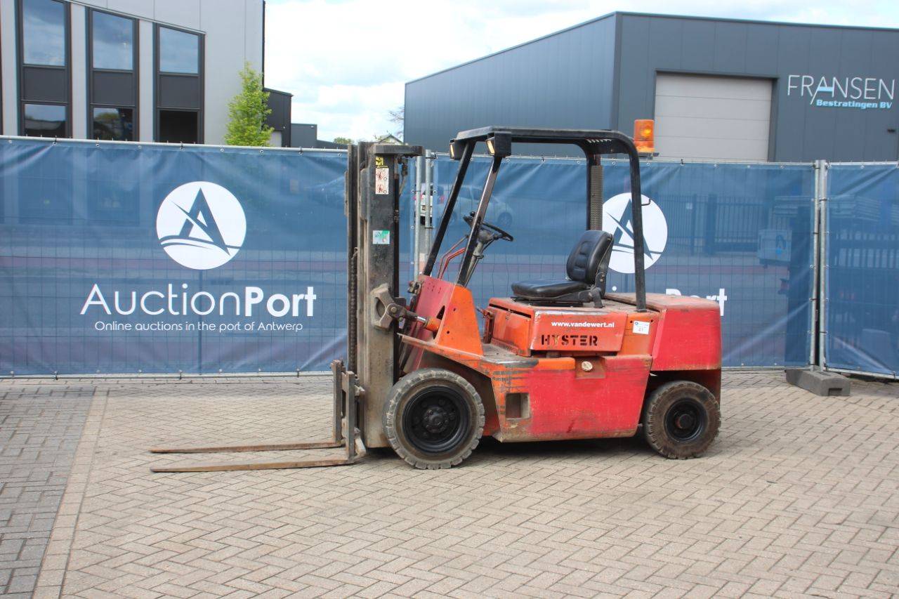 Heftruck Hyster H2.50XL Diesel 2460kg 4.3m 1989