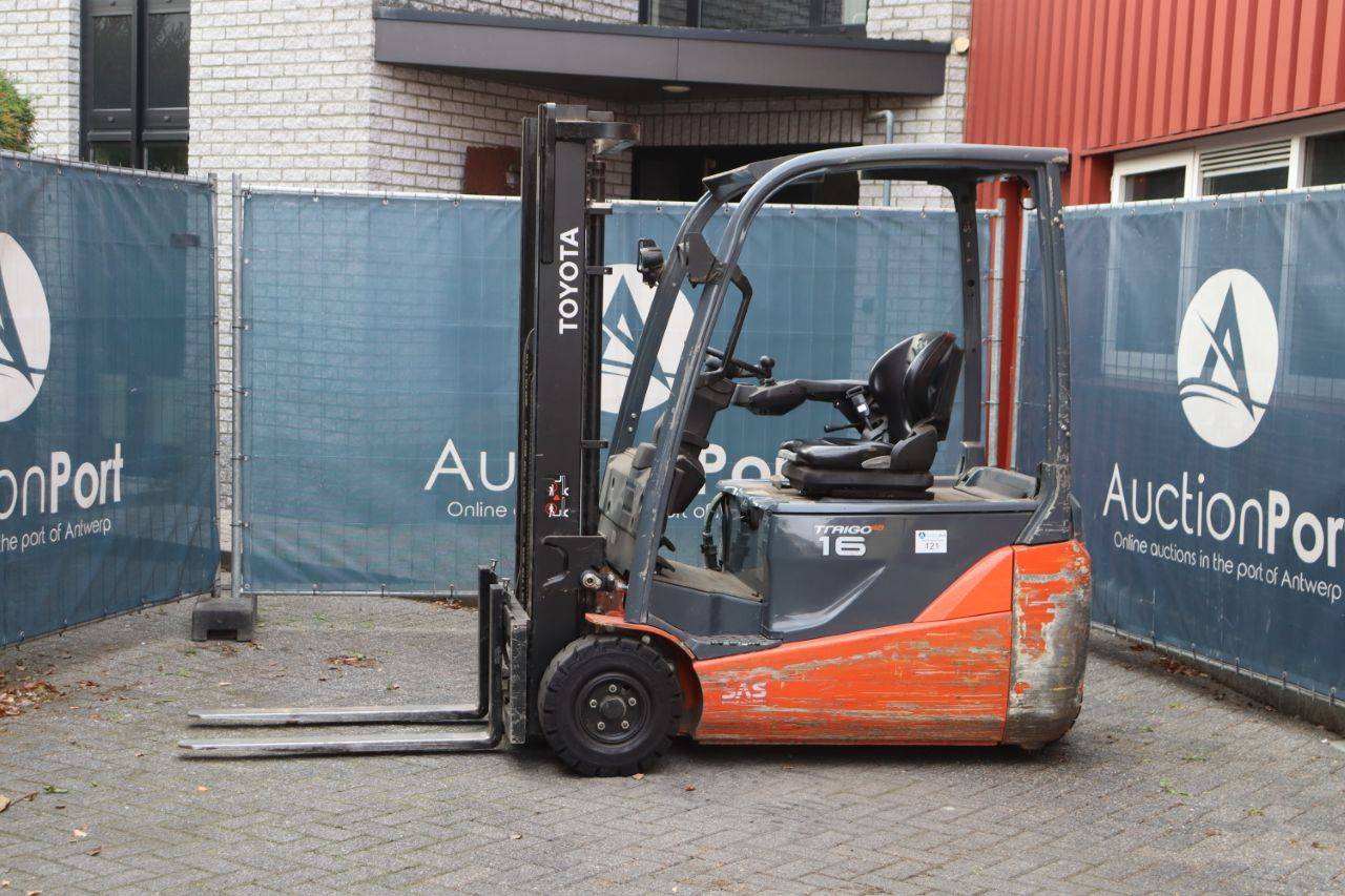 Toyota 8FBE16T Electric Forklift 1600kg 3.3m 2019