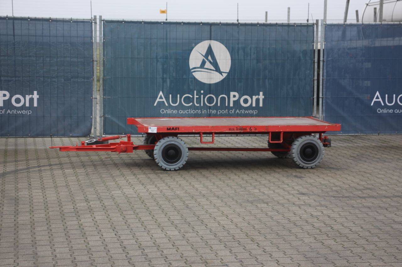 Flatbed Trailer MAFI 1060 6000kg 2016