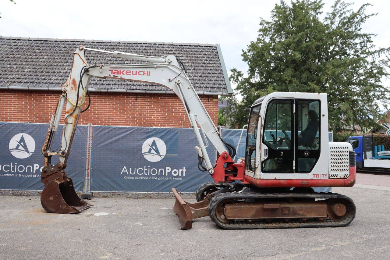 Crawler excavator Takeuchi TB175 Diesel 43.5kW 2001