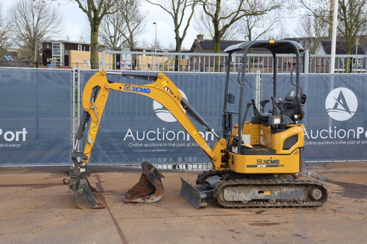Mini excavator XCMG XE18E Diesel 11.8kW 2021