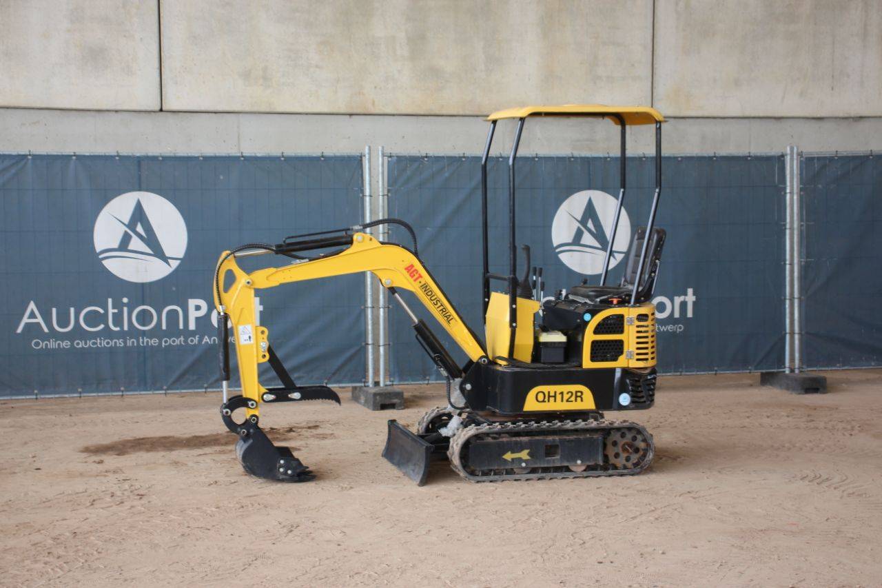 Mini Excavator AGT Industrial QH12R Petrol 13.5 hp 2024 New