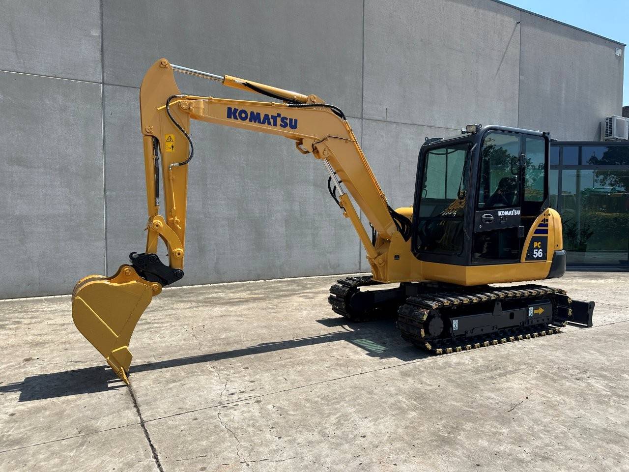 Midi excavator Komatsu PC56-7 Diesel 2016