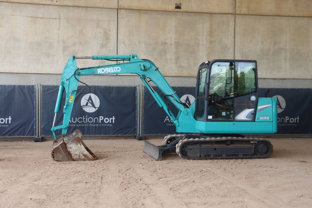 Kobelco SK60-8 Crawler Excavator Diesel 53kW 2015
