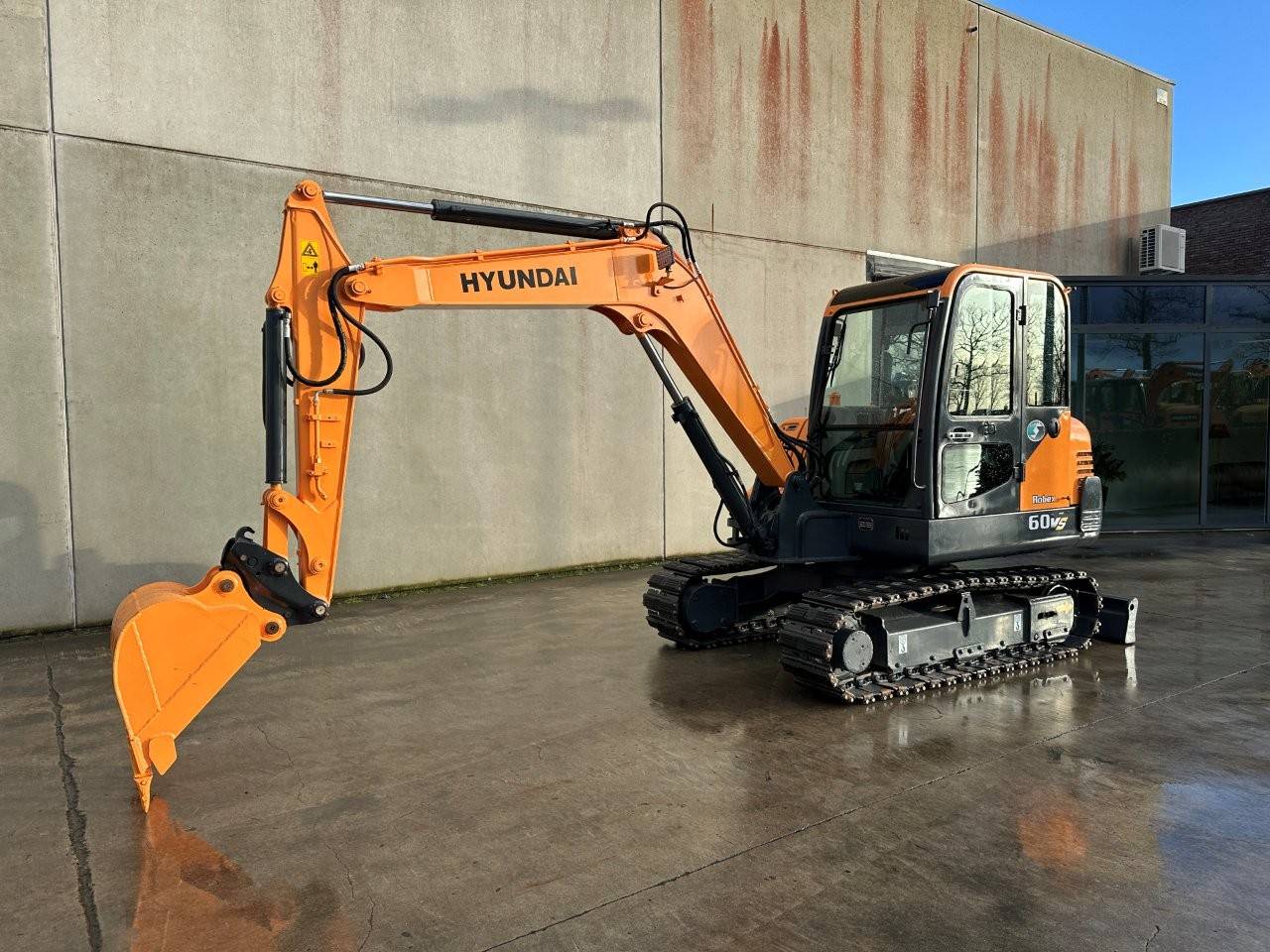 Excavator Hyundai R60VS Diesel 2017