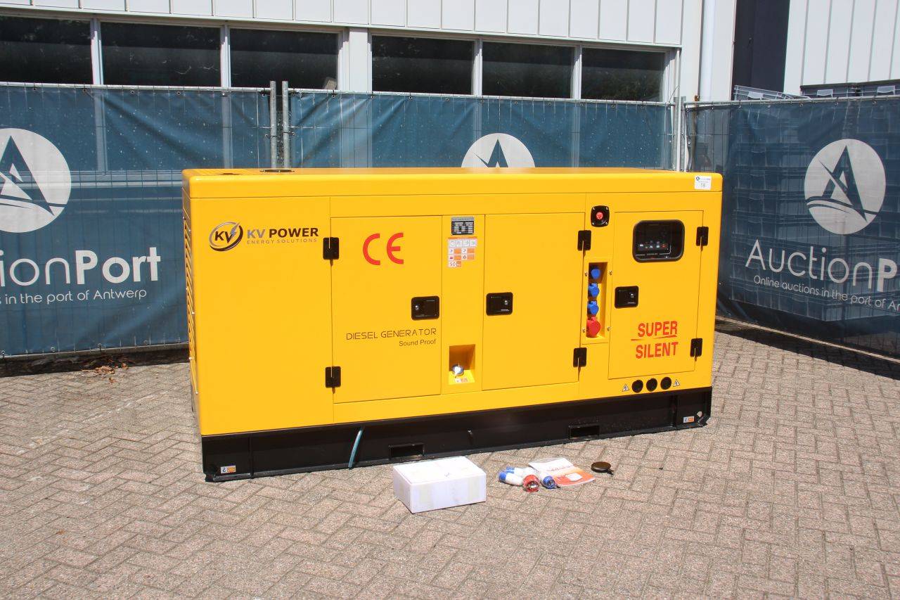 Generatore KV Power Ricardo GFS-80 Diesel 110kVA 2026 Nuovo