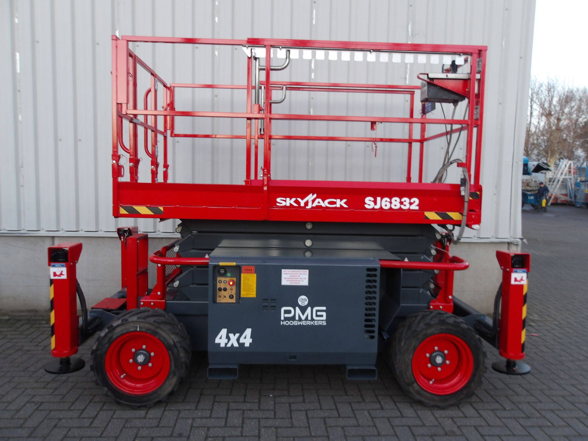 Skyjack SJ6832RT 11.75 Diesel Scissor Lift 2018