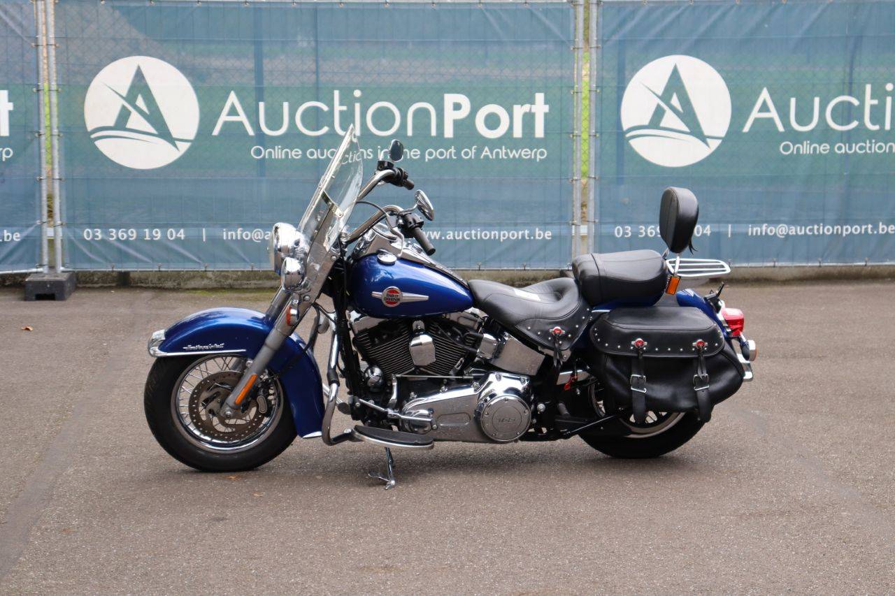 Harley-Davidson Heritage Softail Classic Petrol 2015